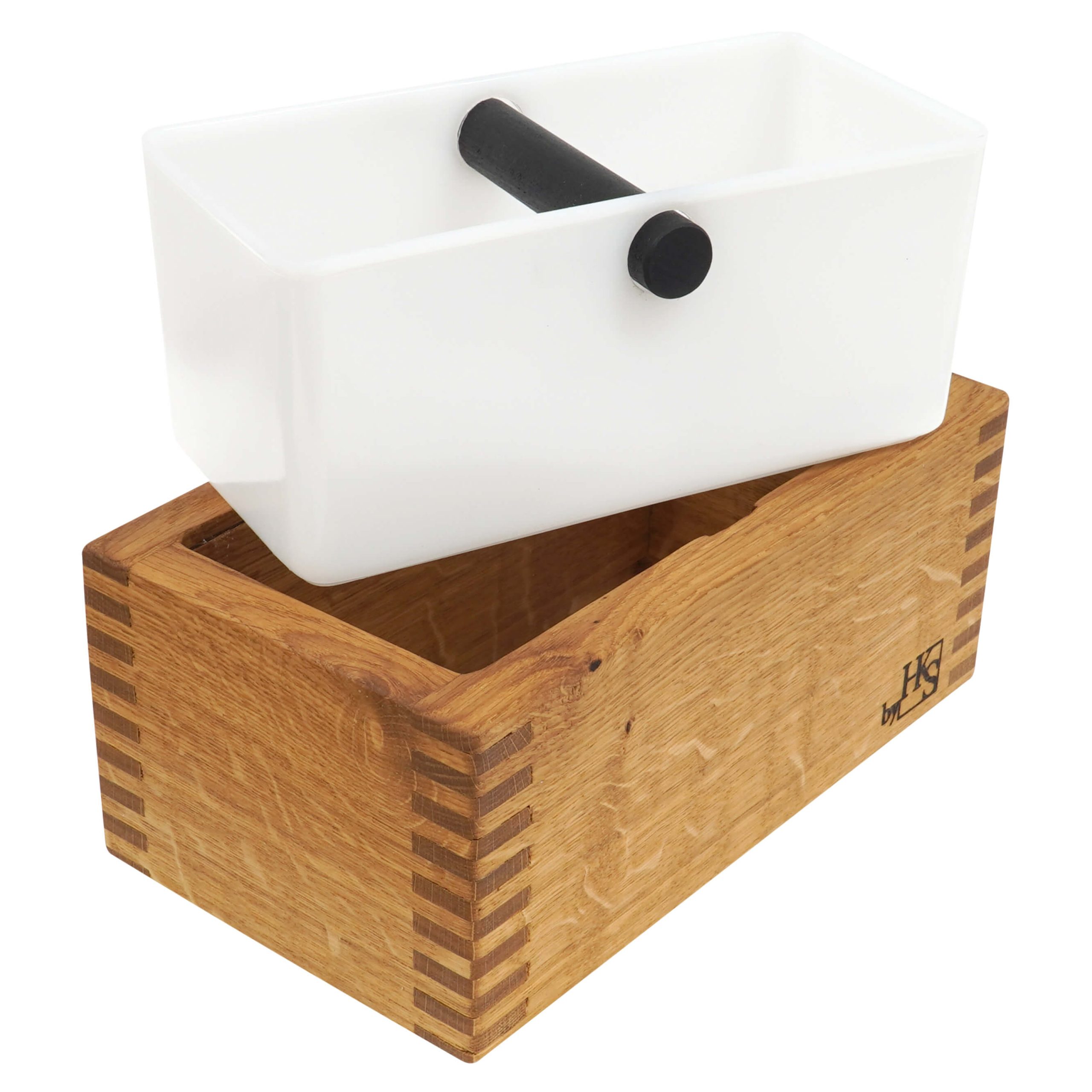 Abschlagbox Eiche natur – handgefertigt by HKS