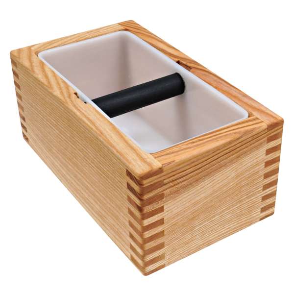 Abschlagbox Esche natur - handgefertigt by HKS