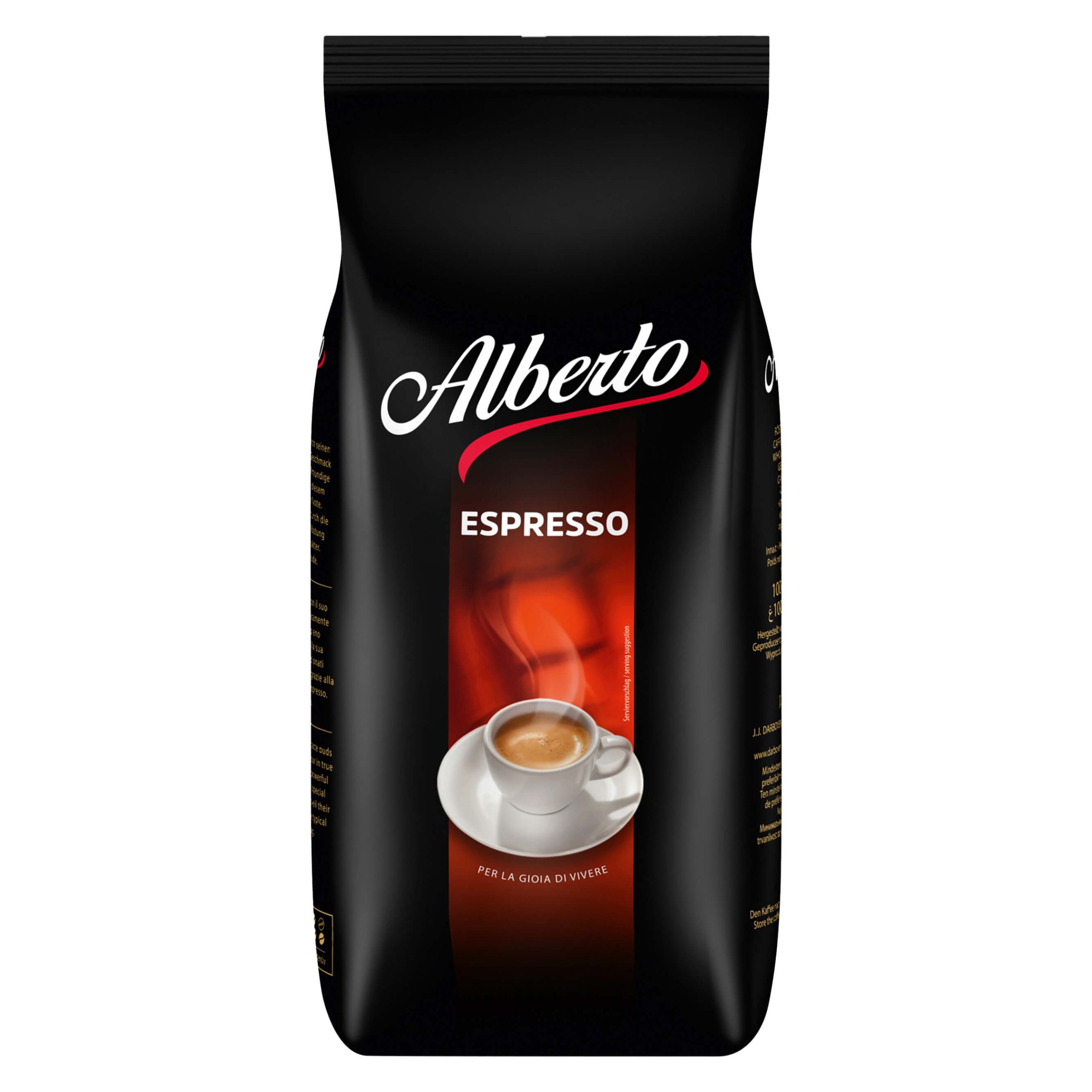 Alberto Espresso ganze Bohnen 1kg