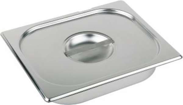 APS 81495 GN Deckel 1/4 ohne Löffelaussparung Edelstahl