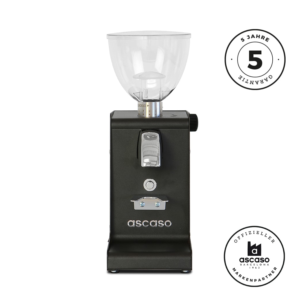 Ascaso Espressomühle iSteel i1 schwarz matt