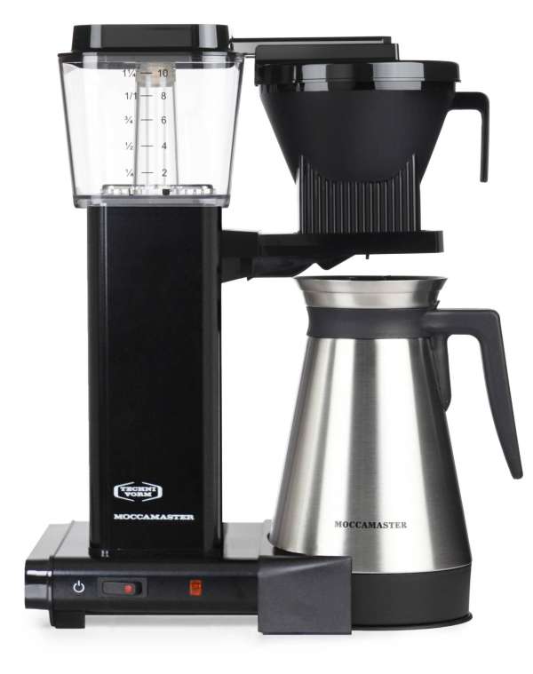 B-Ware #5213 - Moccamaster KBGT 741 Black, mit Thermoskanne