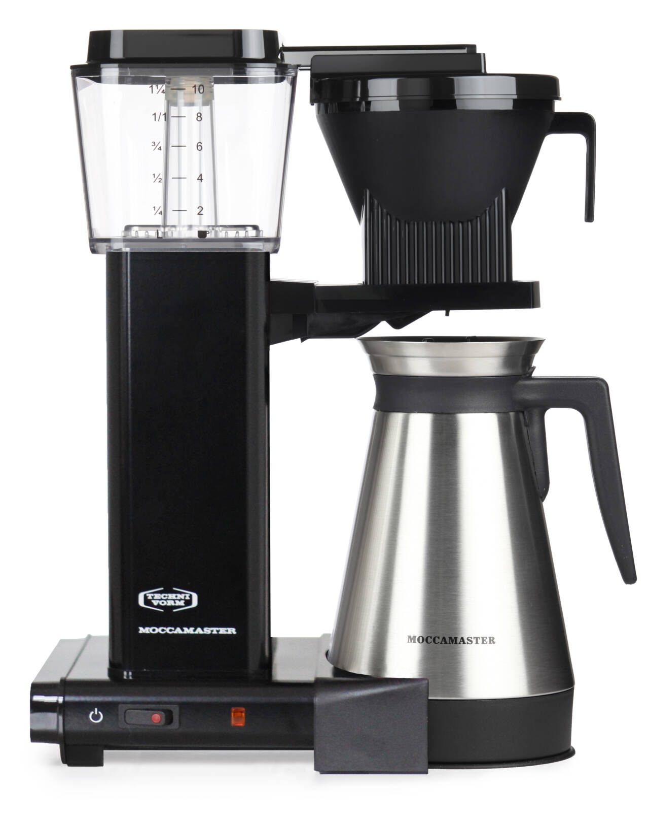 B-Ware #5213 - Moccamaster KBGT 741 Black, mit Thermoskanne