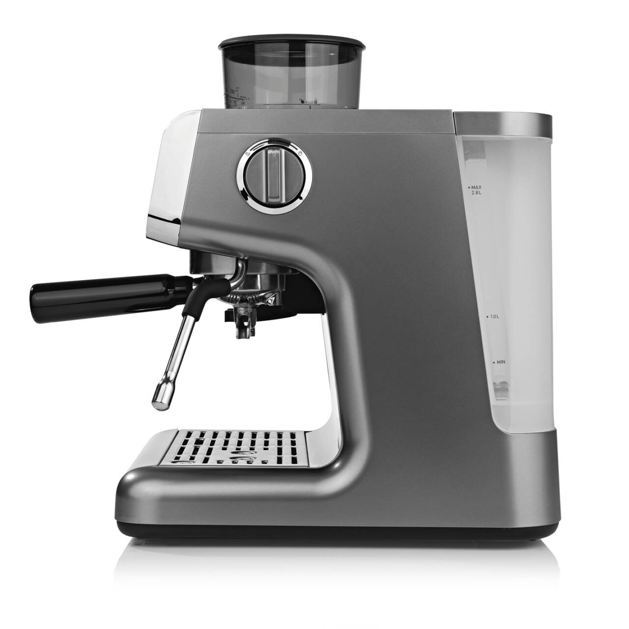 Beem Espressomaschine Espresso-Grind-Profession mit Mahlwerk