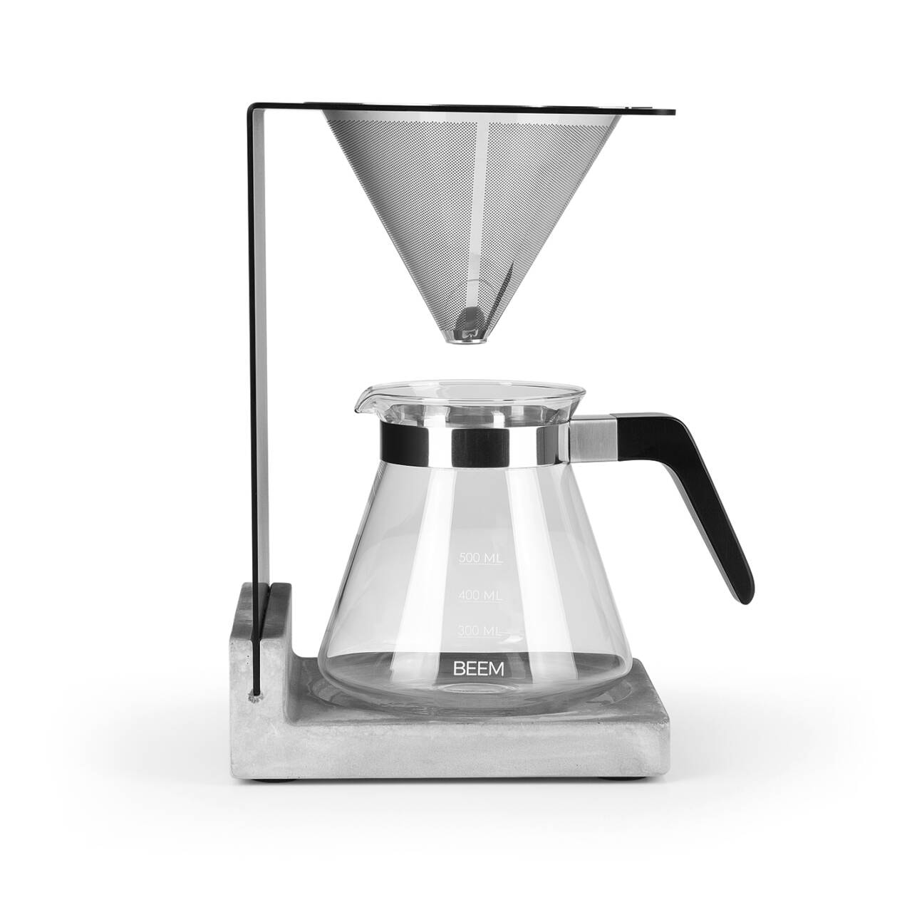 Beem Kaffeebereiter Pour Over für 4 Tassen, Beton