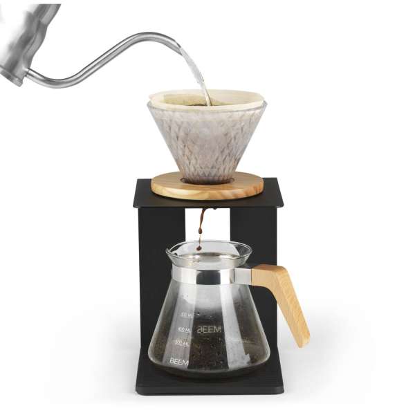 Beem Kaffeebereiter Pour Over für 4 Tassen, Holz – Bild 4