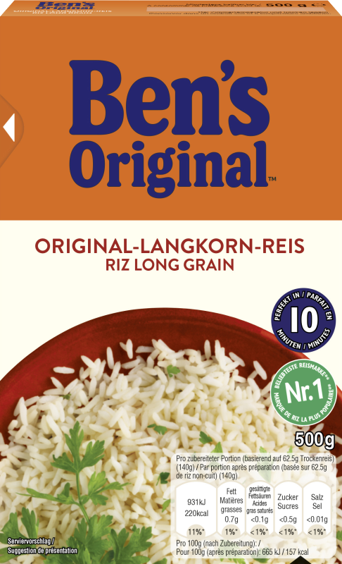 Ben`s Original Spitzen-Langkorn Reis lose 500g