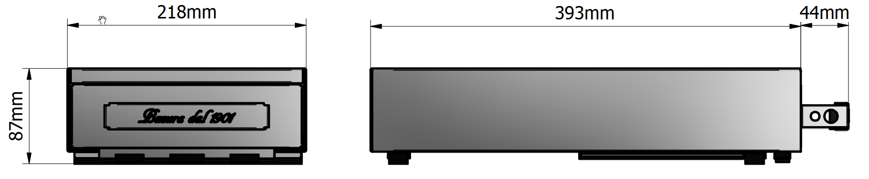 Bezzera Abschlagbox CF0215C1