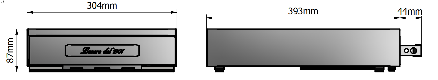 Bezzera Abschlagbox CF0300C1