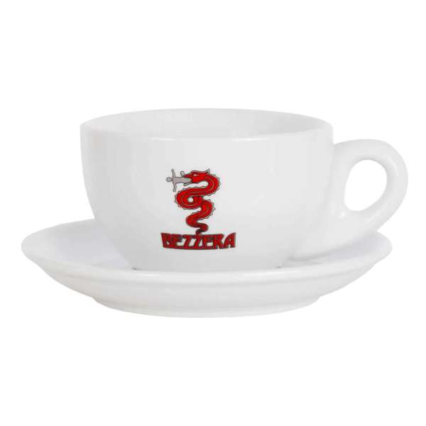 Bezzera Cappuccino Tasse groß Vintage 6-er Packung