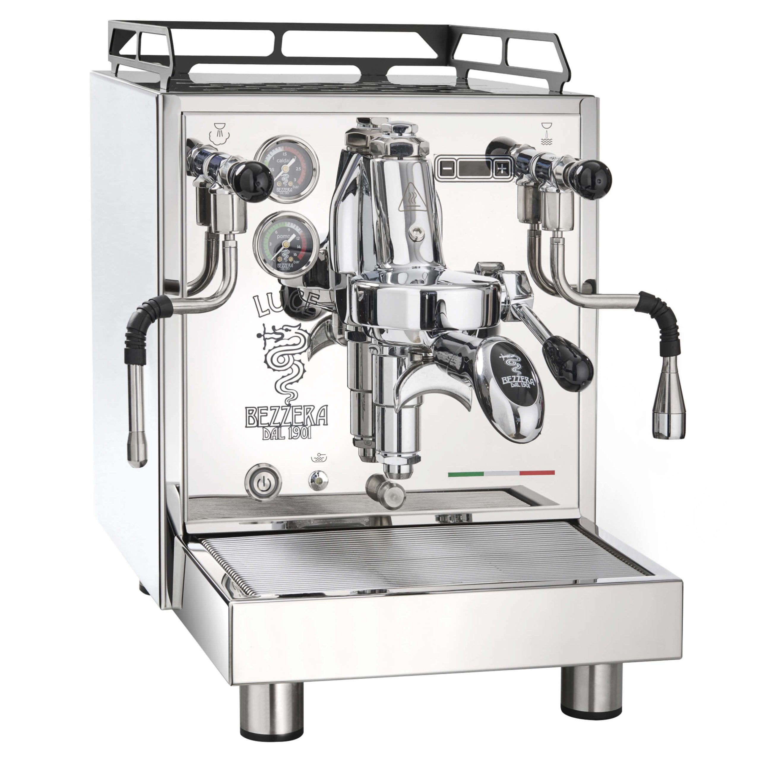 Bezzera Luce S PID Edelstahl Espressomaschine