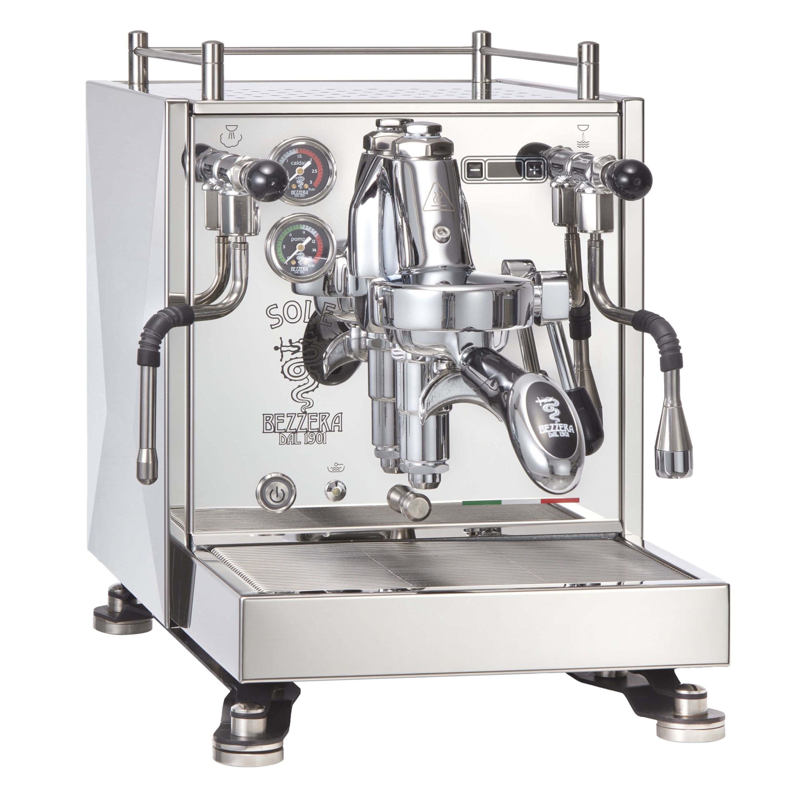 Bezzera Sole Espressomaschine Edelstahl