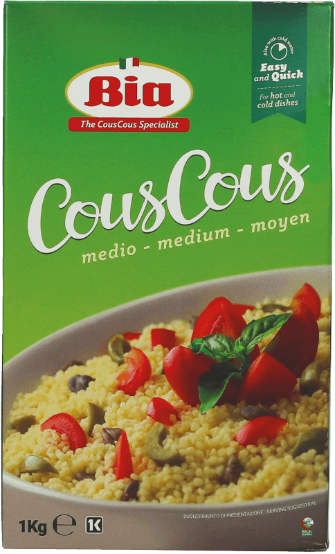 Bia Couscous Medium 1kg