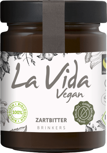 Bio Brinkers Vegan Zartbittercreme 270g