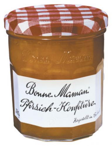Bonne Maman Pfirsich-Konfitüre 0,37-kg-Glas