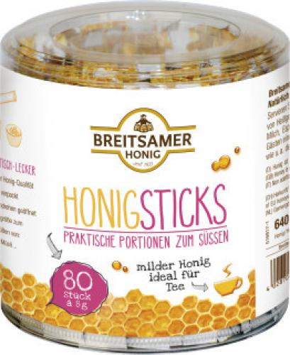 Breitsamer flüssige Honigsticks 80x8g