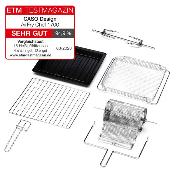 Caso AirFry Chef 1700 – Bild 5