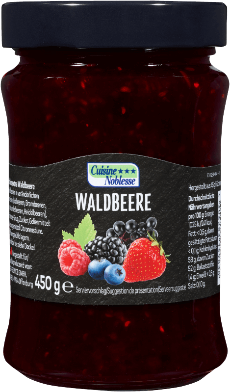 Cuisine Noblesse Waldbeere Konfitüre Extra 450g