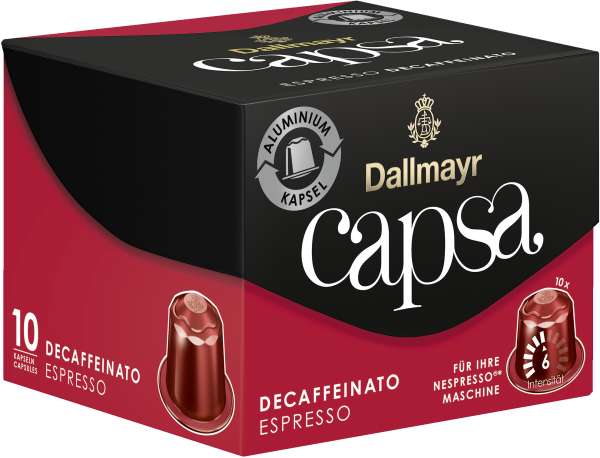 Dallmayr Capsa Espresso Decaffeinato 10x5,6g