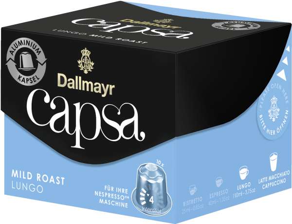 Dallmayr Capsa Lungo Mild Roast 10x5,6g