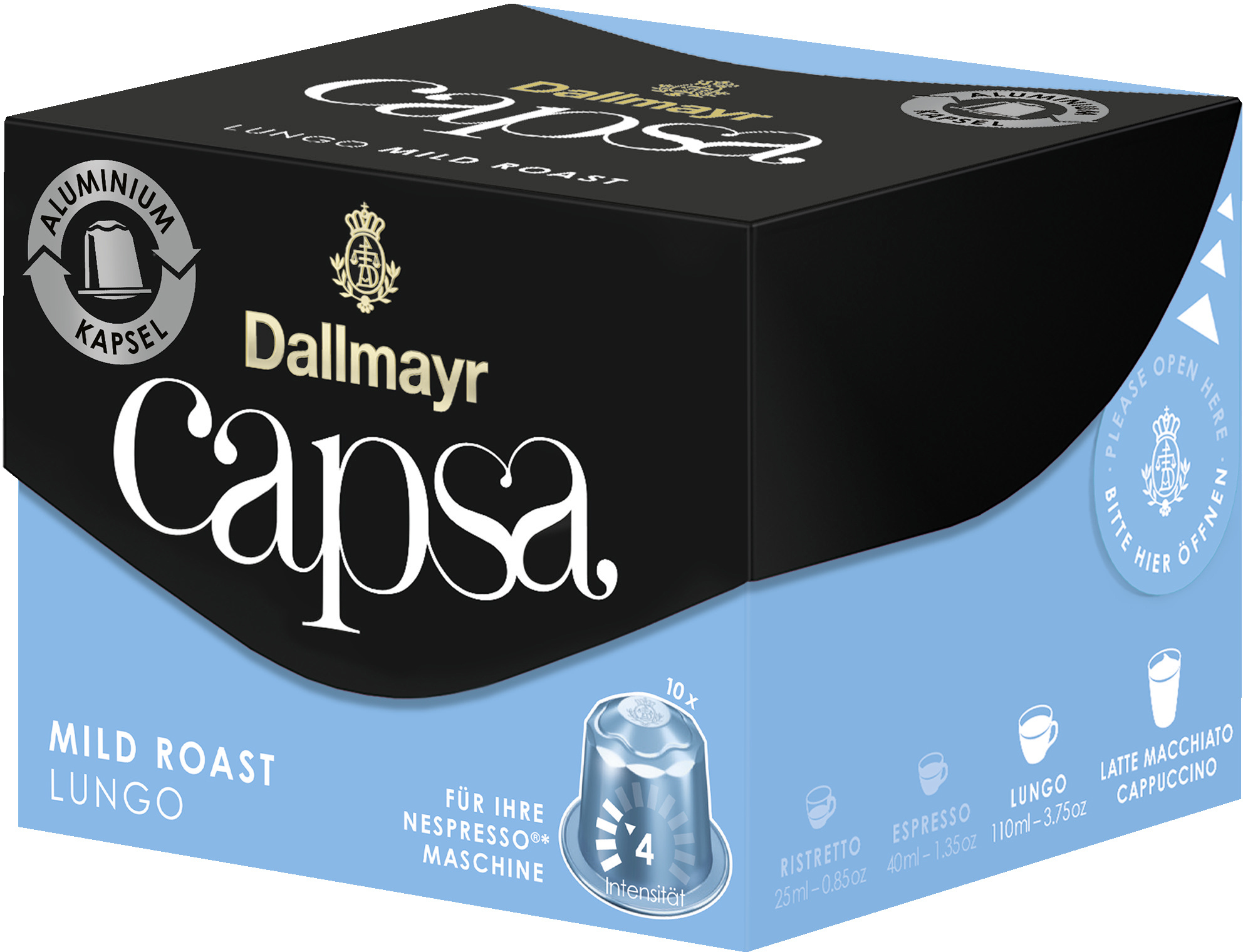 Dallmayr Capsa Lungo Mild Roast 10x5,6g