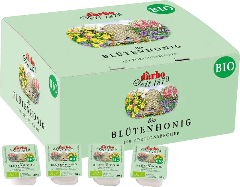 Darbo Bio Blütenhonig 100x20g