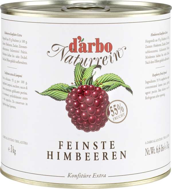 Darbo Konfitüre Extra Himbeere 3kg