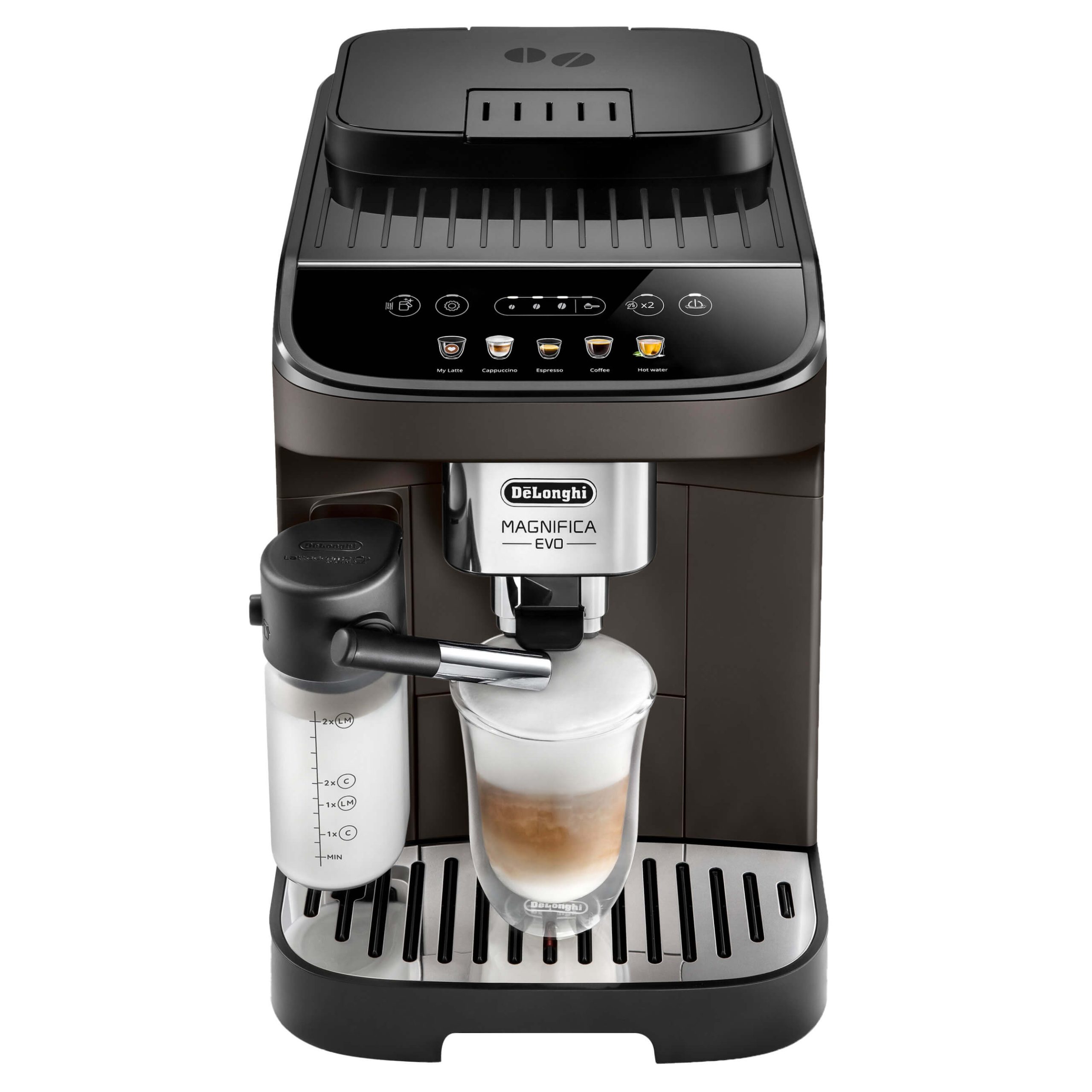 De’Longhi ECAM293.61.BW Kaffeevollautomat Magnifica EVO Milk braun