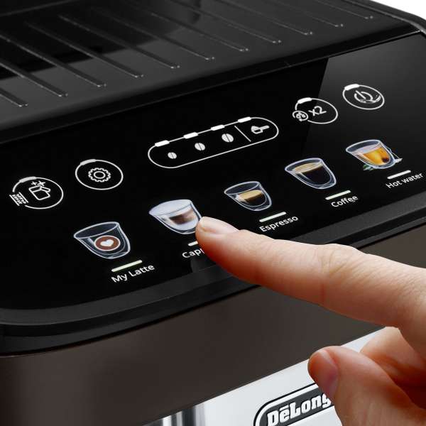 De’Longhi ECAM293.61.BW Kaffeevollautomat Magnifica EVO Milk braun – Bild 4
