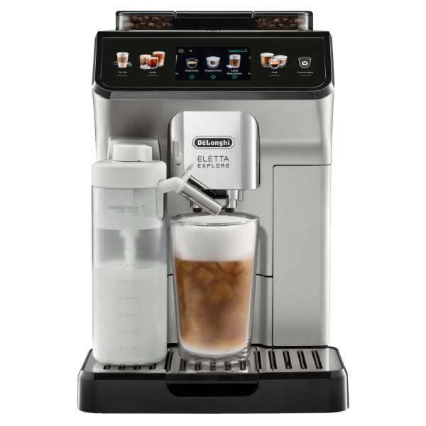 De’Longhi ECAM450.55.S Kaffeevollautomat Eletta Explore silber – Bild 3
