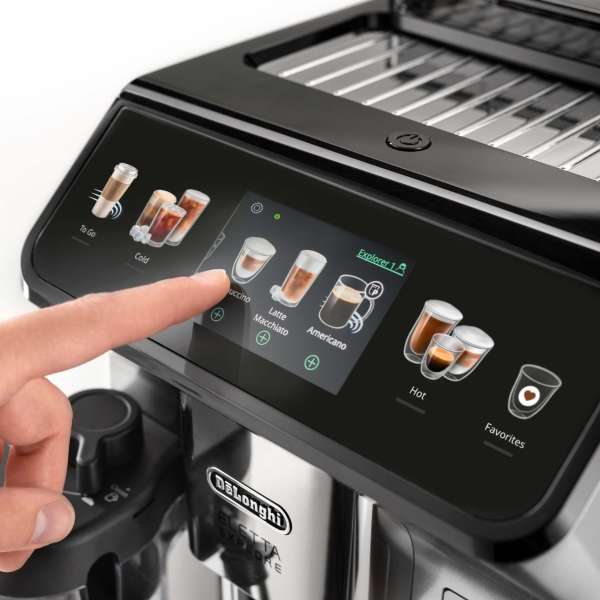 De’Longhi ECAM450.55.S Kaffeevollautomat Eletta Explore silber – Bild 4