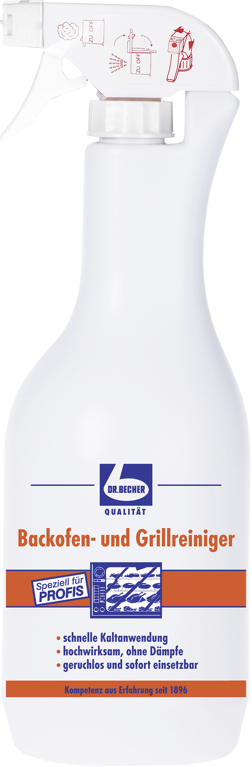 Dr. Becher Backofenreiniger, Grillreiniger 1 Liter