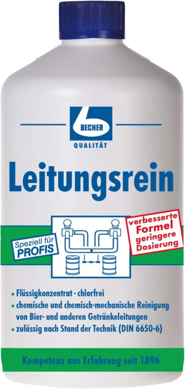 Dr. Becher Bier-Rohr Rein 1 Liter