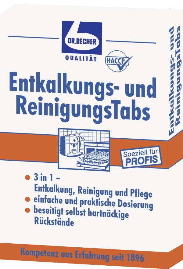 Dr. Becher Entkalkungs Reinigungs Tabs 8 Stück 3-in-1