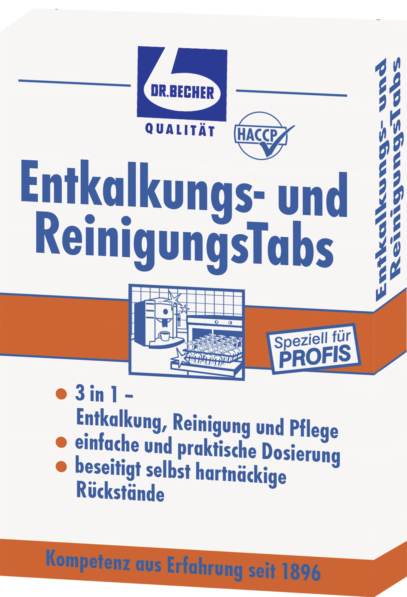 Dr. Becher Entkalkungs Reinigungs Tabs 8 Stück 3-in-1