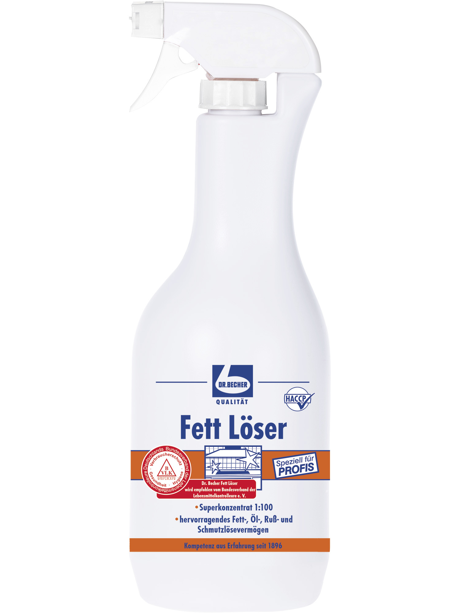 Dr. Becher Fettlöser Konzentrat 1 Liter