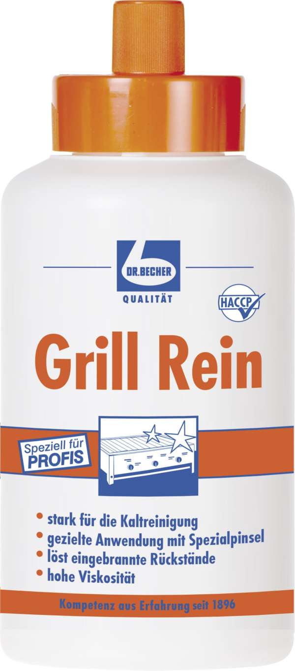 Dr. Becher Grill Reiniger mit Pinsel 1 Liter