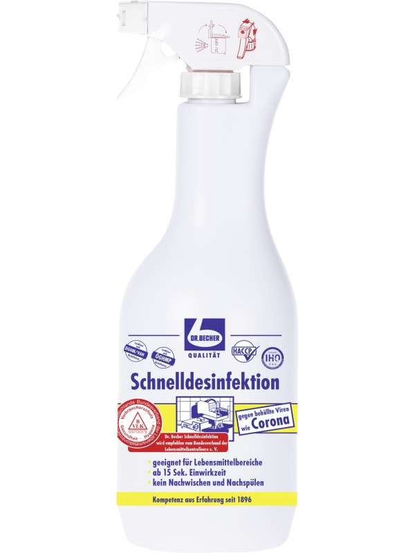 Dr. Becher Schnelldesinfektion 1 Liter