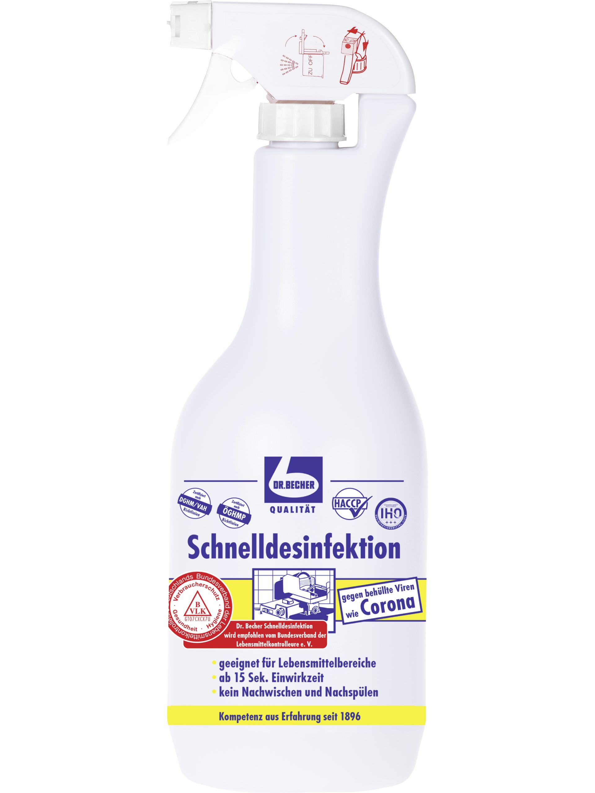 Dr. Becher Schnelldesinfektion 1 Liter