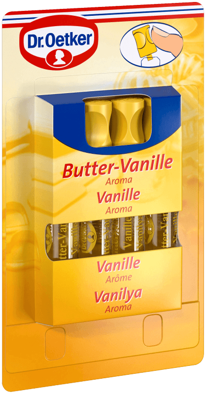 Dr. Oetker Butter-Vanille Aroma 4er Pack