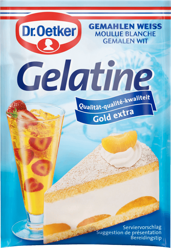 Dr. Oetker Gelatine gemahlen weiß 3er Pack 27g