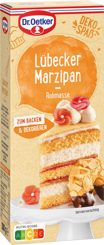 Dr. Oetker Lübecker Marzipan Rohmasse 200g
