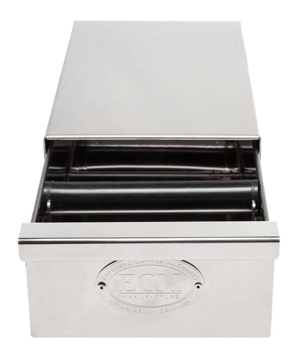 ECM Kaffee-Sudschublade Slim Edelstahl poliert