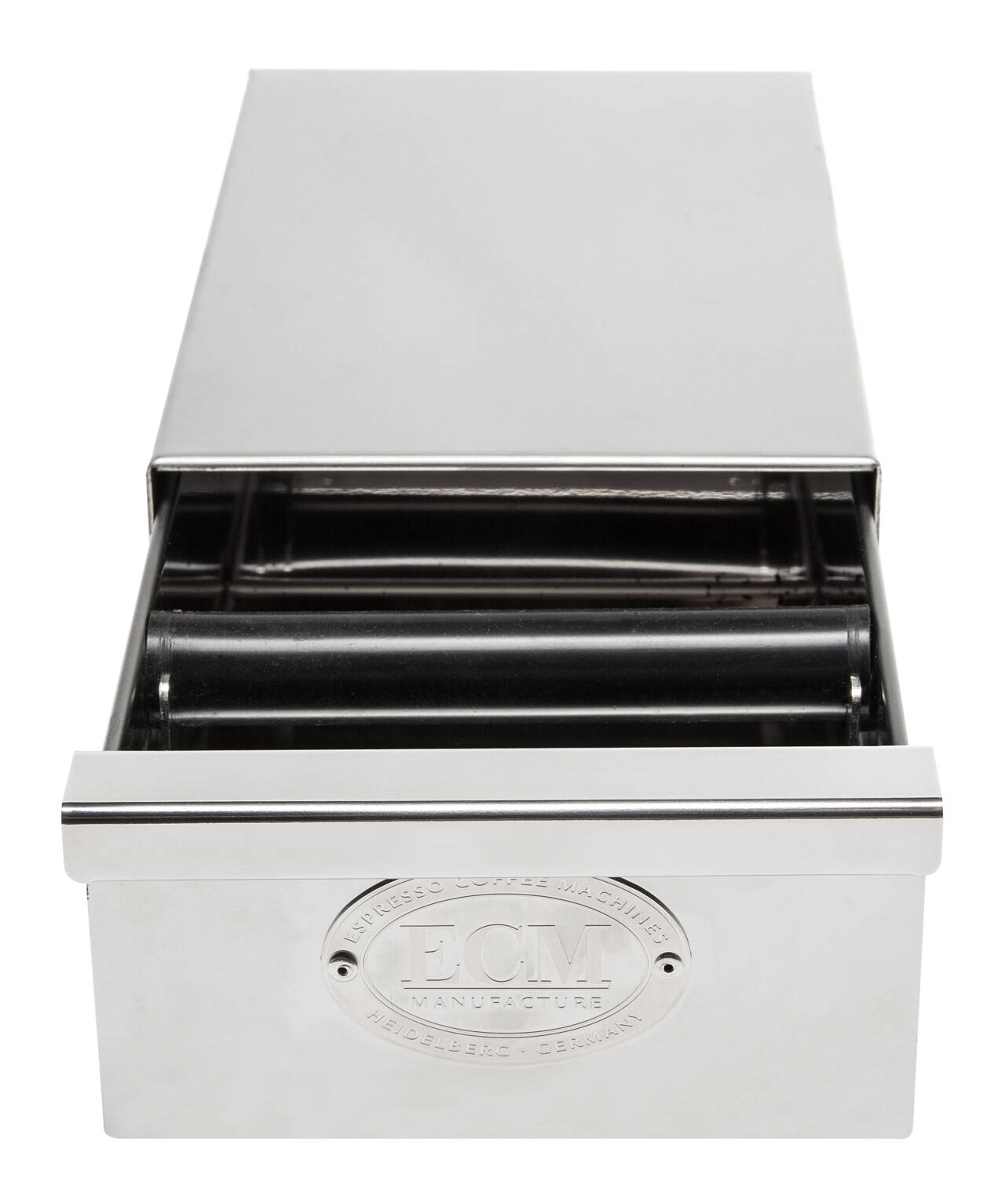 ECM Kaffee-Sudschublade Slim Edelstahl poliert