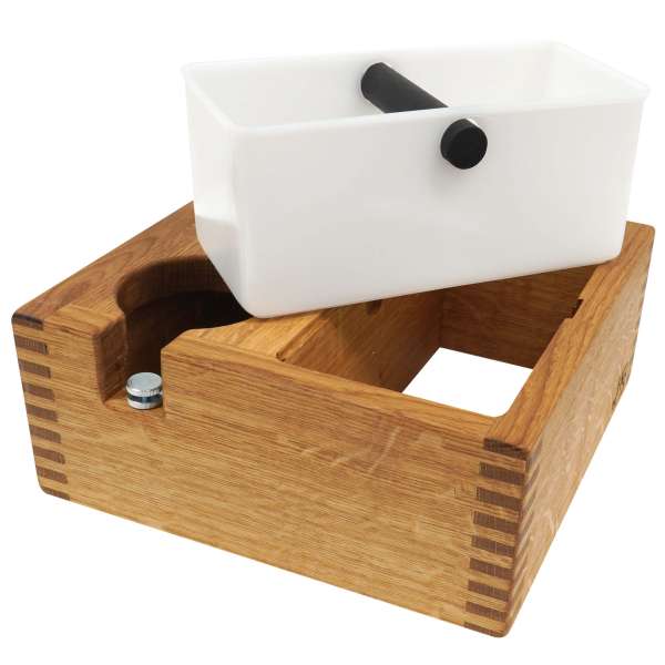 Espressostation Eiche natur - handgefertigt by HKS – Bild 3