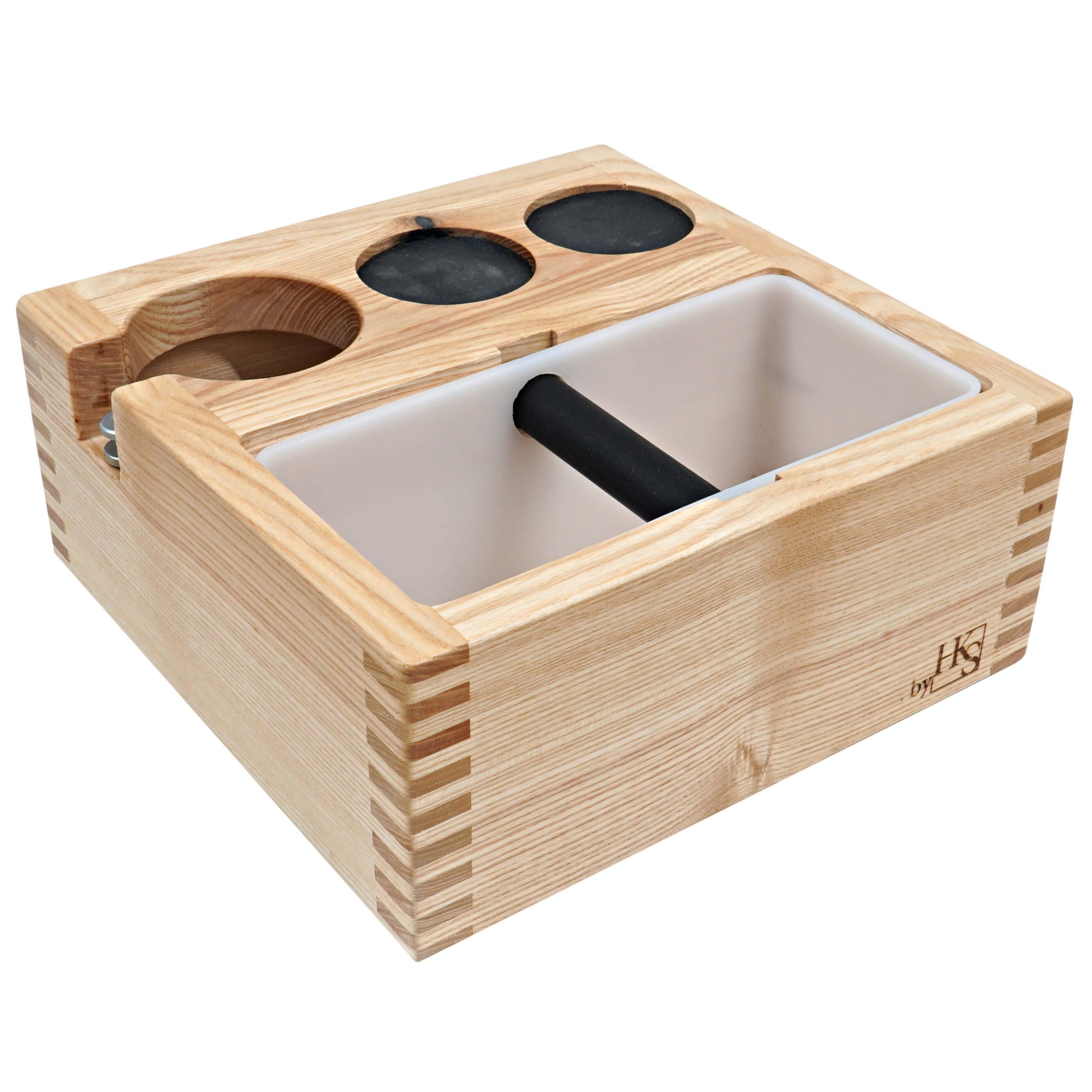Espressostation Esche natur – handgefertigt by HKS