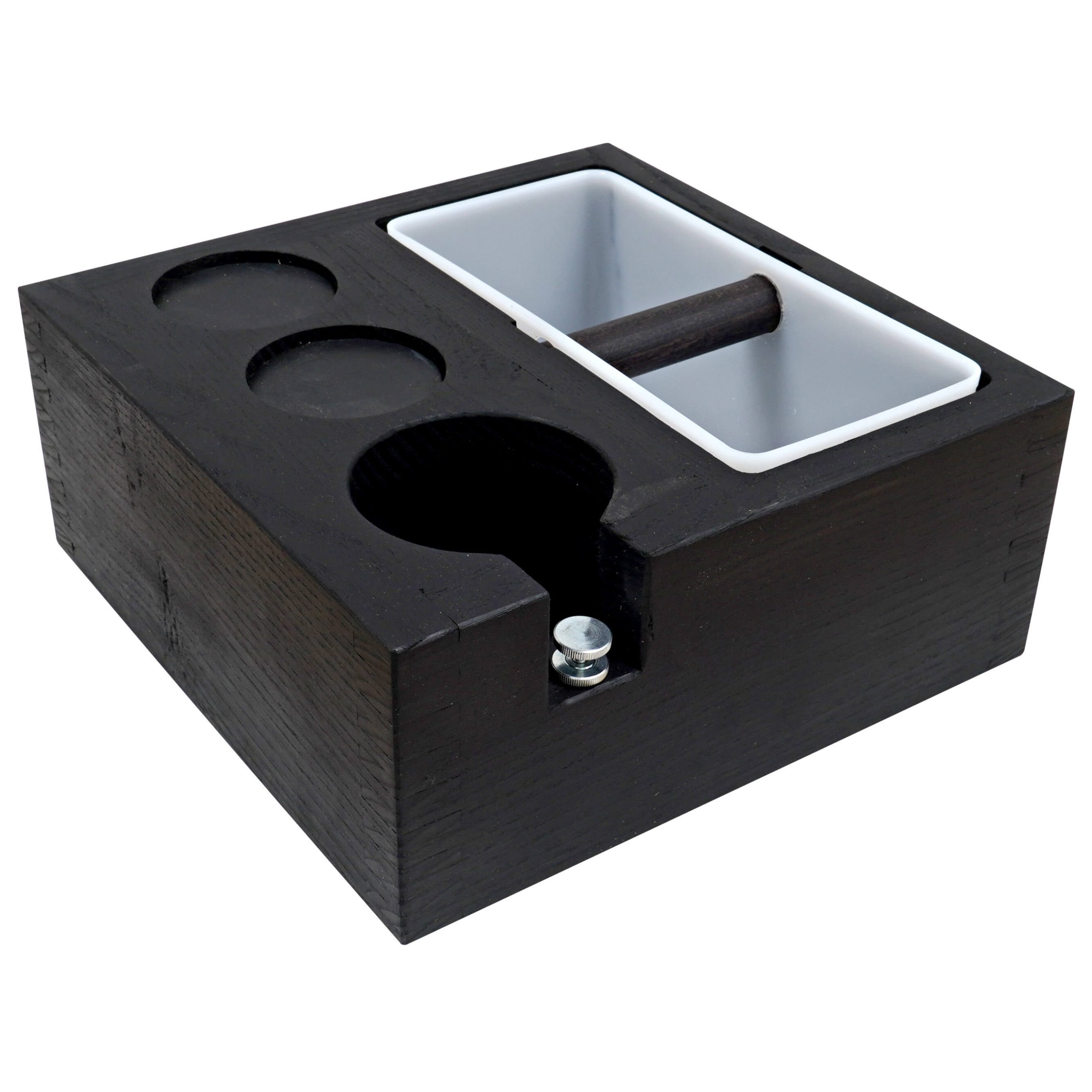 Espressostation Esche schwarz - handgefertigt by HKS