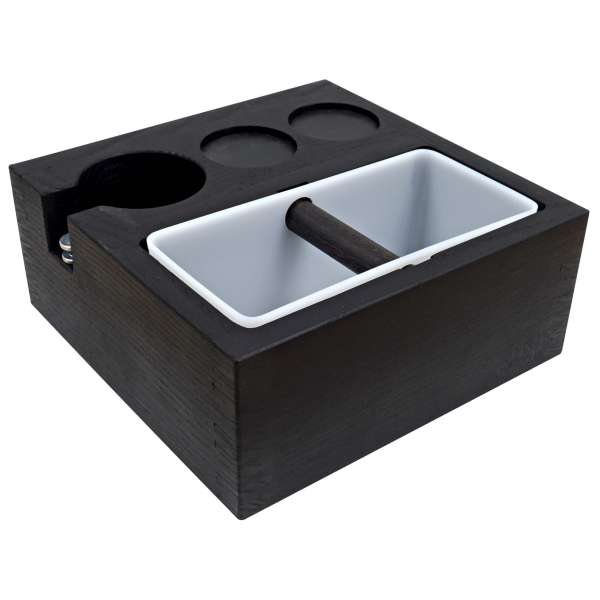 Espressostation Esche schwarz - handgefertigt by HKS – Bild 2