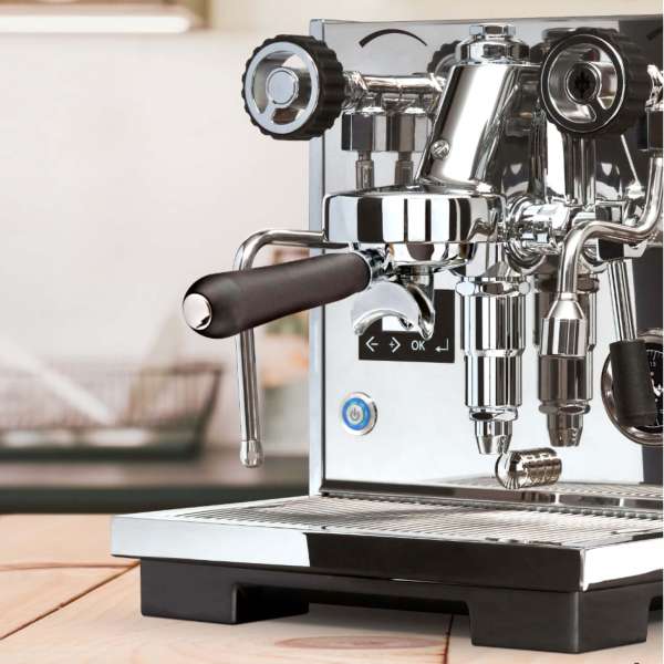 Eureka Espressomaschine Costanza R mit Seitenpaneel Mattschwarz – Bild 3