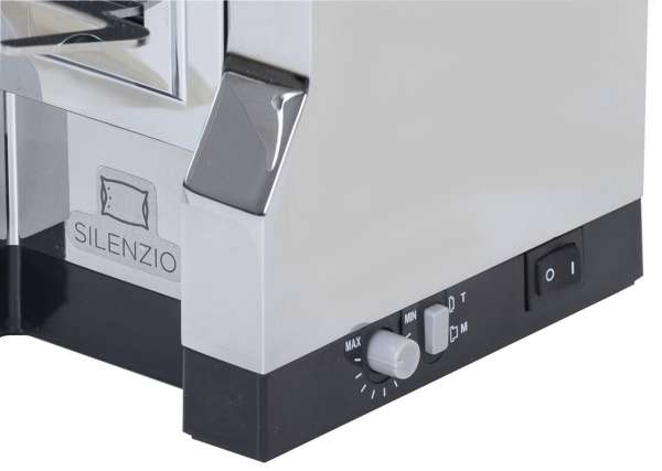 Eureka Mignon Silenzio 16CR Kaffeemühle, chrom – Bild 4
